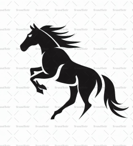 Galoppierendes Pferd